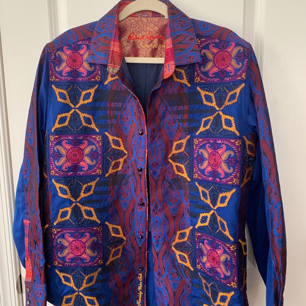 Robert Graham Limited Edition Embroidered shirt